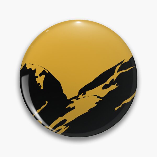 Item preview, Black Gold Snow Mountains designed and sold by CosioInc.