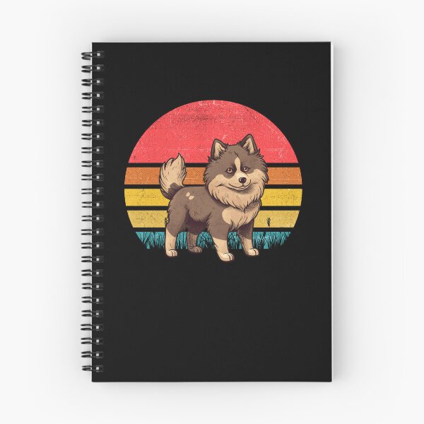 Item preview, Pomsky Vintage Retro Sunset designed and sold by rafaeltto.