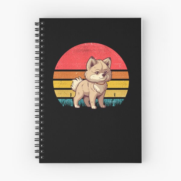 Item preview, Pomsky Vintage Retro Sunset designed and sold by rafaeltto.