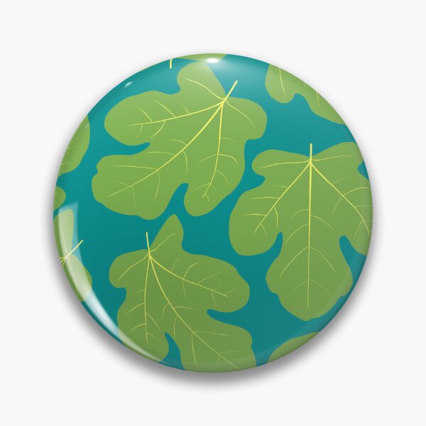 Item preview, Fig leaves - on green designed and sold by ToniBDesigns.
