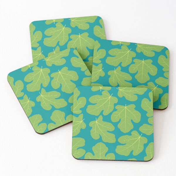 Item preview, Fig leaves - on green designed and sold by ToniBDesigns.