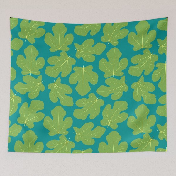 Item preview, Fig leaves - on green designed and sold by ToniBDesigns.