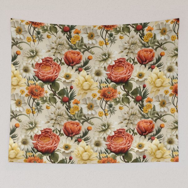 Item preview, Desert Blooms - Exquisite Seamless Digital Pattern designed and sold by KaleidoKiosk.