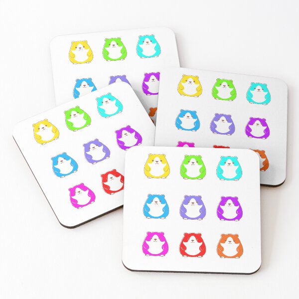 Item preview, Cute kawaii bear stickers in nine great colors designed and sold by pixdesigns.
