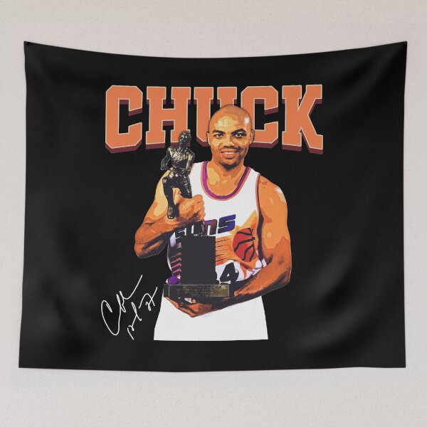 Item preview, Charles Barkley The Chuck Vintage Basketball Retro 80s 90s Rap Style designed and sold by PaulLoden.