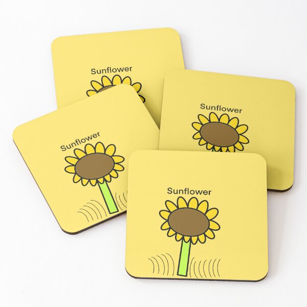 Item preview, That is a drawing of an animated sunflower. designed and sold by lukesubbby.