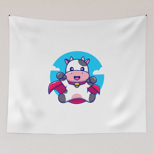 Item preview, Moo-tastic Super Cow: A Bovine Hero's Tale designed and sold by hjian8219.