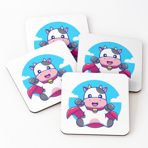 Item preview, Moo-tastic Super Cow: A Bovine Hero's Tale designed and sold by hjian8219.