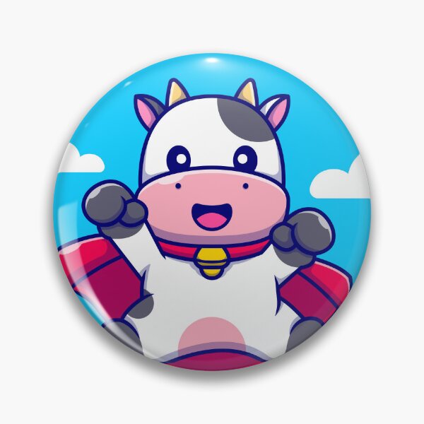 Item preview, Moo-tastic Super Cow: A Bovine Hero's Tale designed and sold by hjian8219.