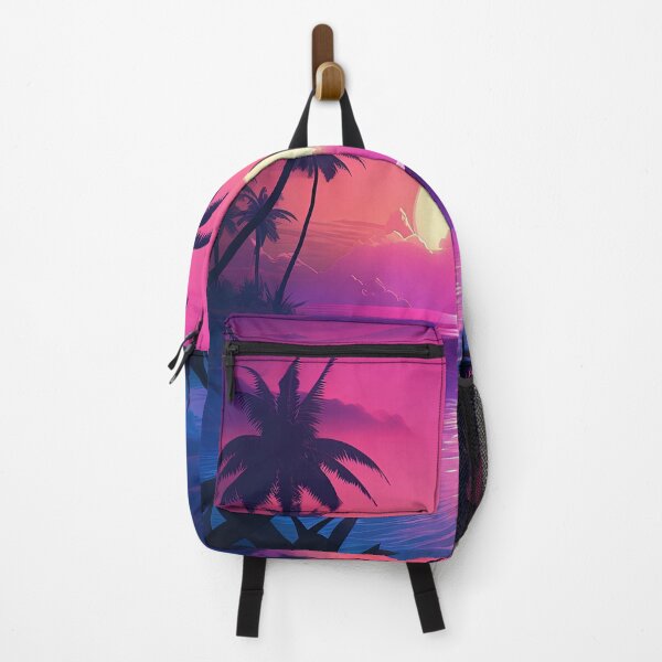 Item preview, Neon Oasis Odyssey: Sunset Synthwave Exploration designed and sold by Mullet Monkey.