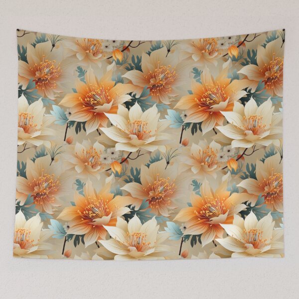 Item preview, Desert Blooms - Exquisite Seamless Digital Pattern designed and sold by KaleidoKiosk.