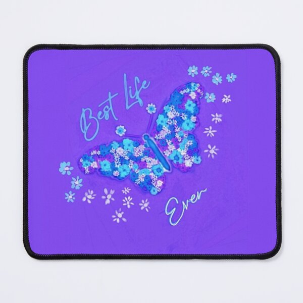 Item preview, Purple Best Life Ever Butterfly Diagonal designed and sold by IvaRenee.