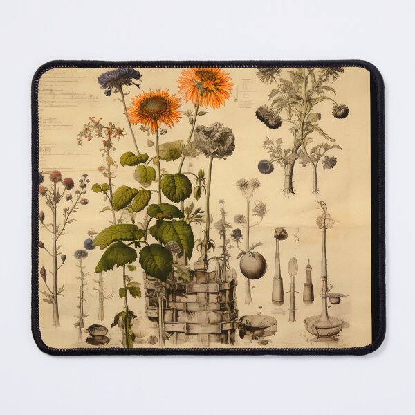Item preview, Old Plant Drawings of Horticulture and Botany  designed and sold by BrandonArtWorld.