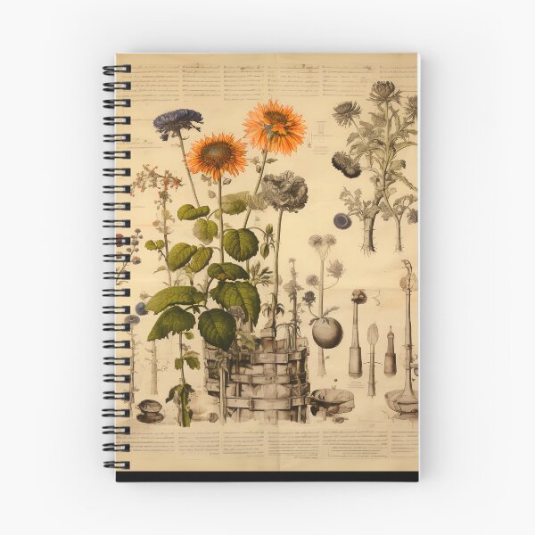 Item preview, Old Plant Drawings of Horticulture and Botany  designed and sold by BrandonArtWorld.