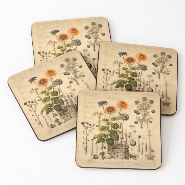 Item preview, Old Plant Drawings of Horticulture and Botany  designed and sold by BrandonArtWorld.