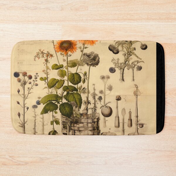 Item preview, Old Plant Drawings of Horticulture and Botany  designed and sold by BrandonArtWorld.