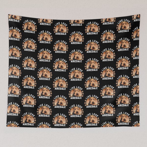 Item preview, Live Love Airedale designed and sold by TheAnimalZ00.