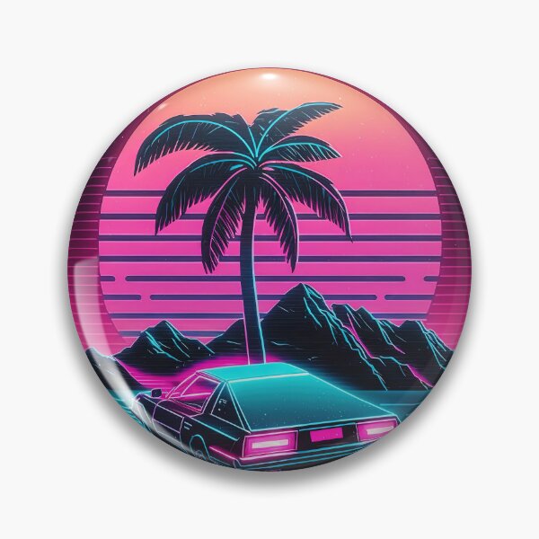 Item preview, Retro Revolutions: Synthwave Sunset Adventure designed and sold by Mullet Monkey.