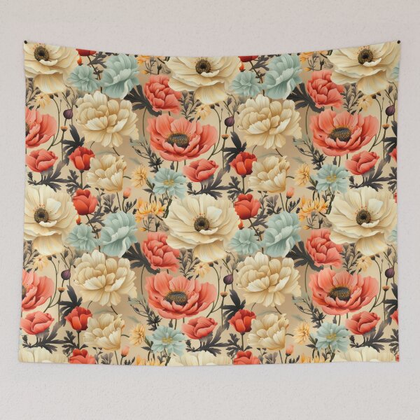 Item preview, Desert Blooms - Exquisite Seamless Digital Pattern designed and sold by KaleidoKiosk.