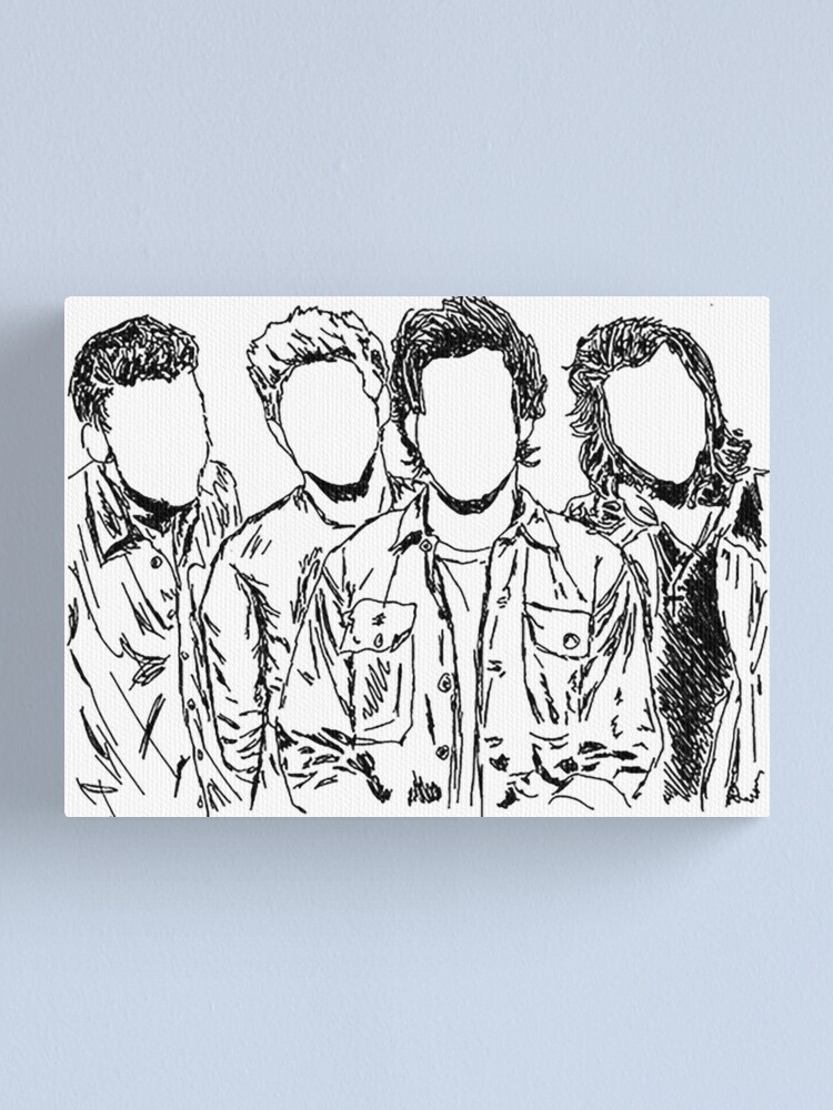 "One Direction" Canvas Print by sandraobrien | Redbubble