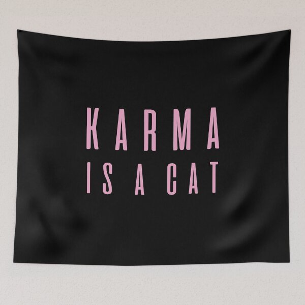 Item preview, Karma is a Cat designed and sold by SaraduJour.