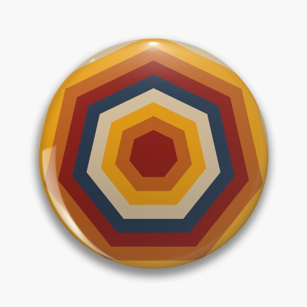 Item preview, Retro Heptagon designed and sold by Texterns.