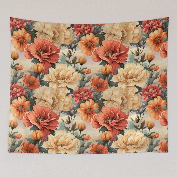 Item preview, Desert Blooms - Exquisite Seamless Digital Pattern designed and sold by KaleidoKiosk.