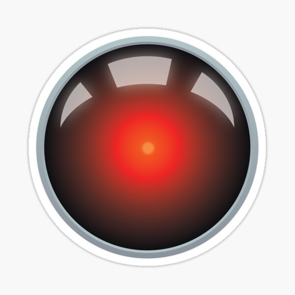 HAL 9000 Sticker