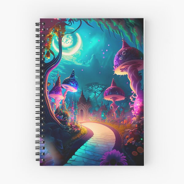 Item preview, Enchanted Abode Amidst Towering Fungi designed and sold by m24t.