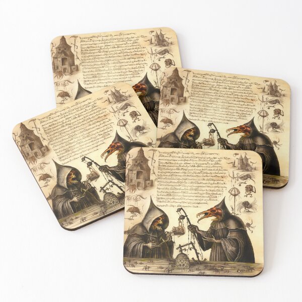 Item preview, Black Death Plague Medieval Manuscripts  designed and sold by BrandonArtWorld.