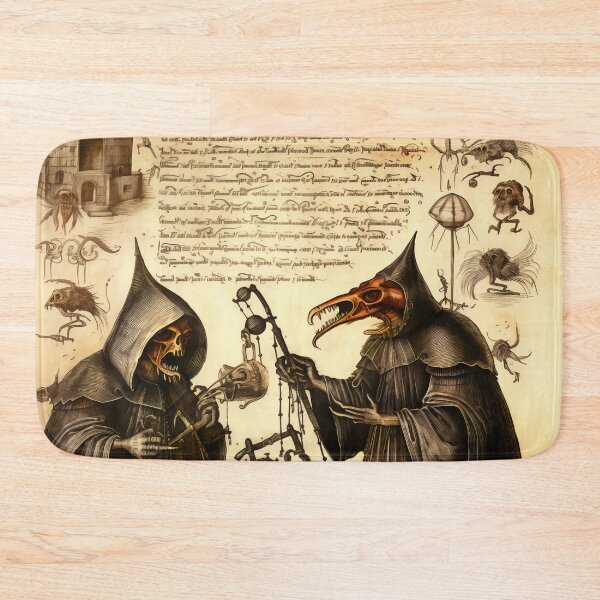 Item preview, Black Death Plague Medieval Manuscripts  designed and sold by BrandonArtWorld.