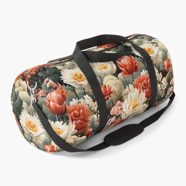 Aperçu de l'œuvre Fleurs du désert - Motif numérique sans couture exquis créée et vendue par KaleidoKiosk.