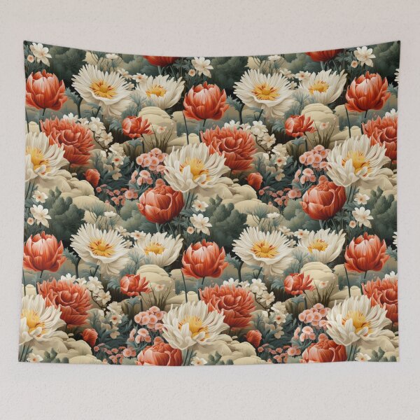 Item preview, Desert Blooms - Exquisite Seamless Digital Pattern designed and sold by KaleidoKiosk.