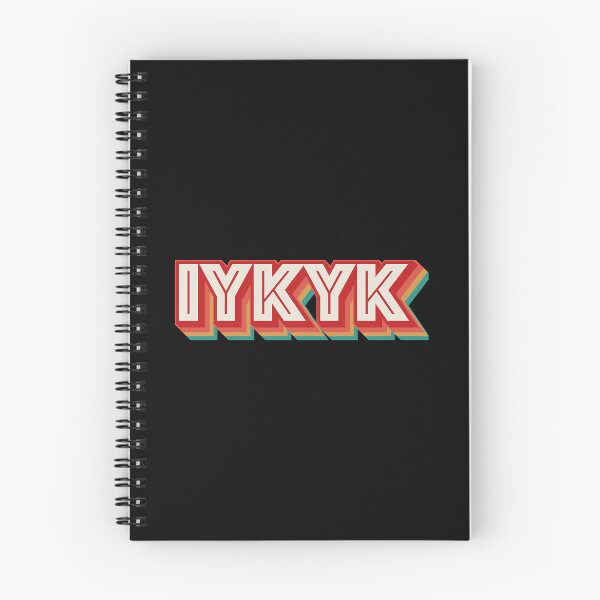 Item preview, IYKYK designed and sold by Texterns.