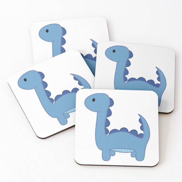 Item preview, Blue Dinosaur - Cute - Pastel designed and sold by GooseCafe.