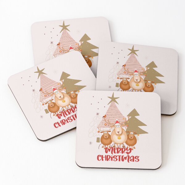 Item preview, Reindeers Merry Christmas designed and sold by ColorDesings.