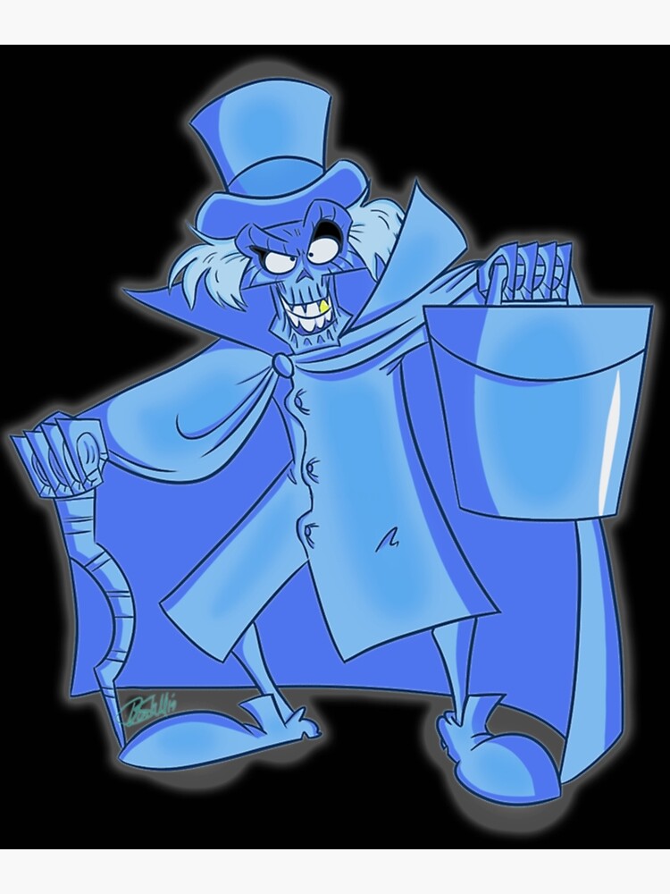 Hatbox Ghost Poster for Sale by blacksnowcomics