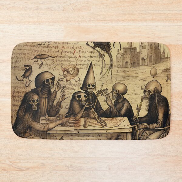 Item preview, Black Death Plague Medieval Manuscripts  designed and sold by BrandonArtWorld.