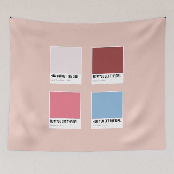 Item preview, How You Get The Girl Pantones designed and sold by BlackwellNY.