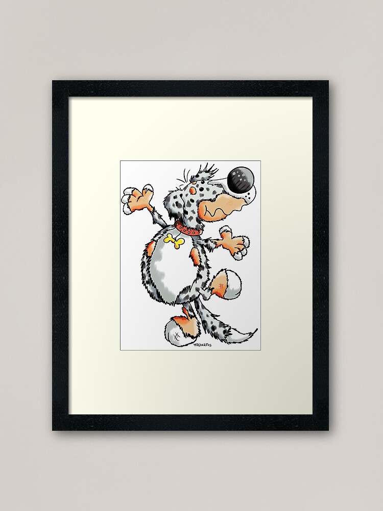 australian shepherd dancing