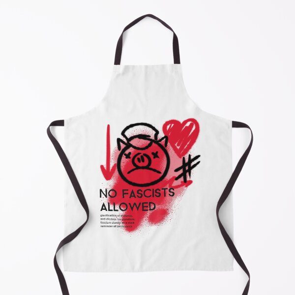 Item preview, No fascists allowed designed and sold by RokuCreations.