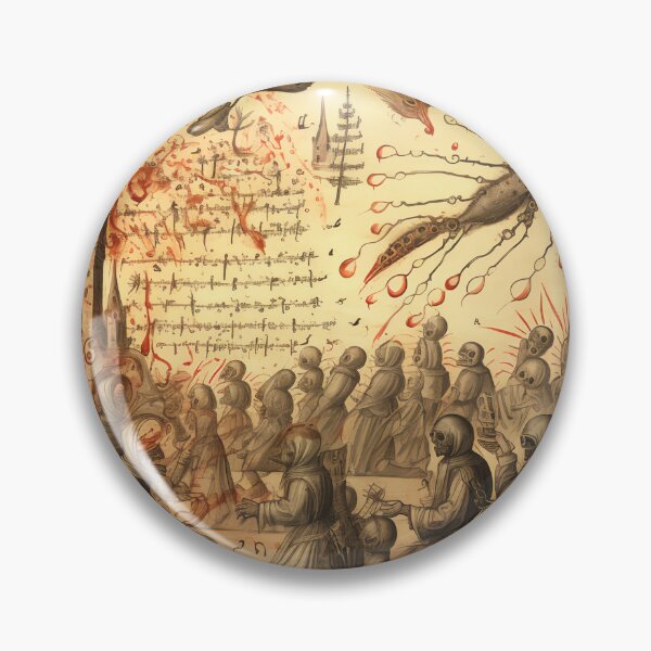 Item preview, Black Death Plague Medieval Manuscripts  designed and sold by BrandonArtWorld.