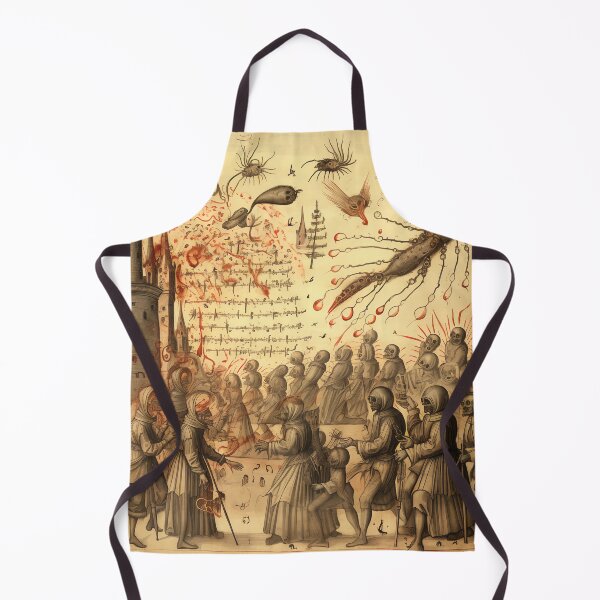 Item preview, Black Death Plague Medieval Manuscripts designed and sold by BrandonArtWorld.