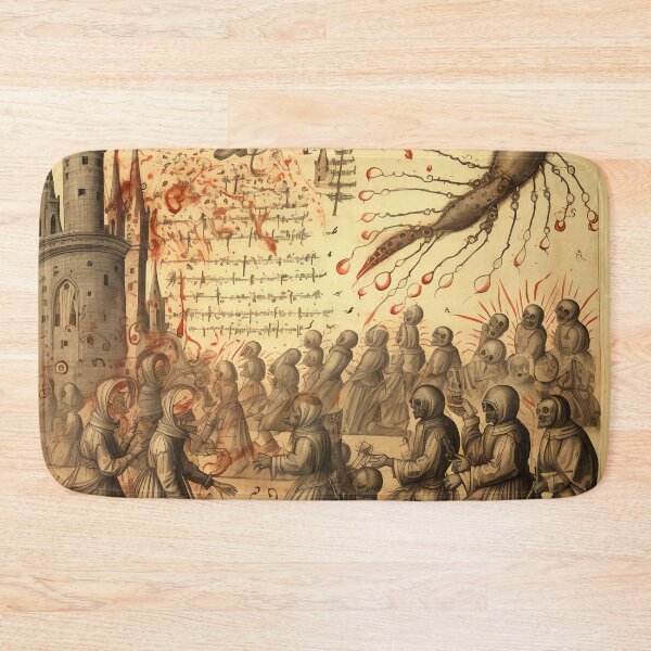 Item preview, Black Death Plague Medieval Manuscripts  designed and sold by BrandonArtWorld.