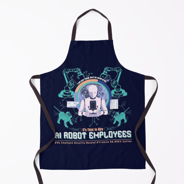 Item preview, AI Robot Employees : It's time to hire AI Robot designed and sold by HaileyLow.