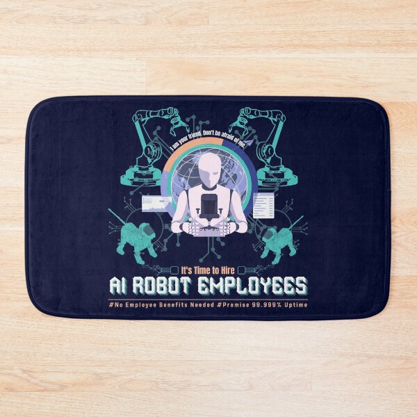 Item preview, AI Robot Employees : It's time to hire AI Robot designed and sold by HaileyLow.