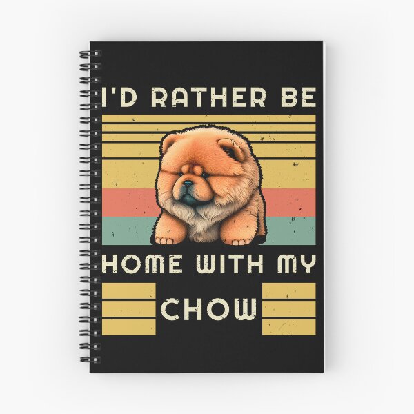 Item preview, Vintage Design - I'd Rather Be - Chow Chow Puppy designed and sold by brindled.