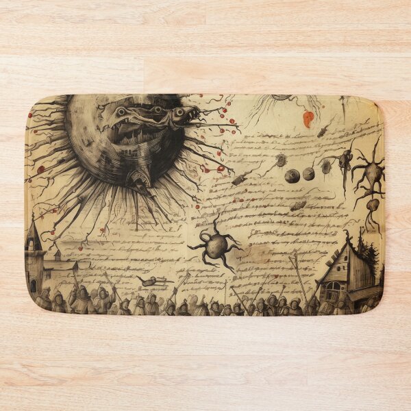 Item preview,  Black Death Plague Medieval Manuscripts  designed and sold by BrandonArtWorld.