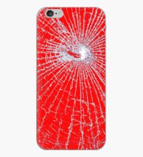 Broken Glass 2 iPhone Red iPhone Case