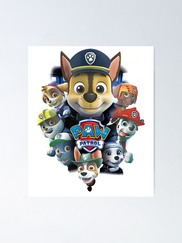 PAW Patrol Chase Poster for Sale by VlajkoArtist